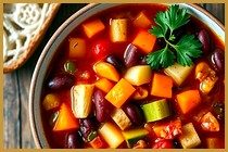 Minestrone (Cold Soup)