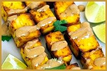 Crispy Paneer Satay