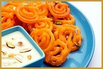 Jalebi With Rabri